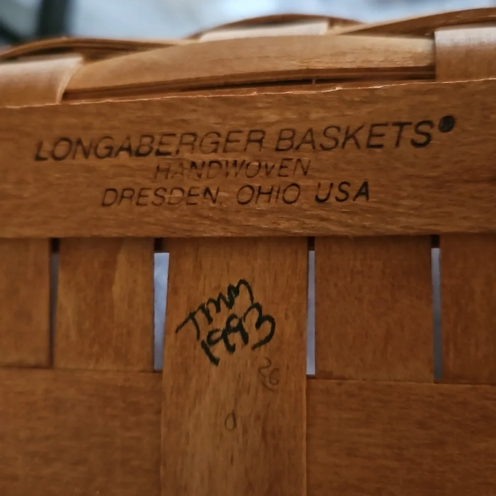*Handwoven Longberger Baskets Set of 3